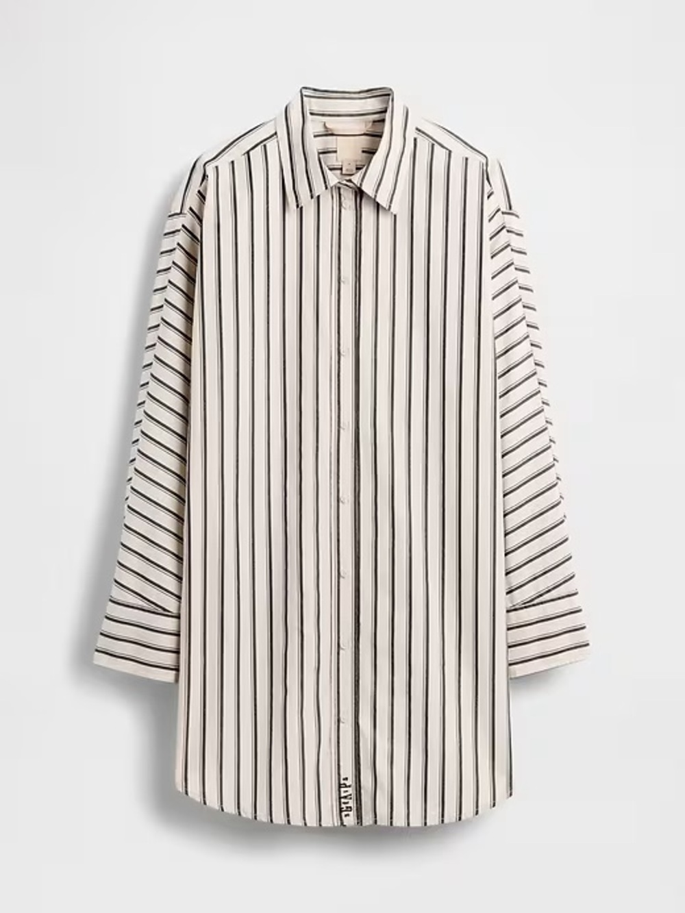 Gap x BEIS stripe big shirt cotton button down NWT - Picture 5 of 12